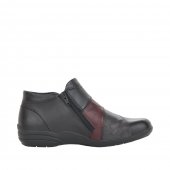 Remonte Ghete Dama R7674-02 negru+bordo
