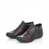 Remonte Ghete Dama R7674-02 negru+bordo