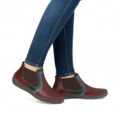 Rieker Ghete Dama 52599-35 bordo