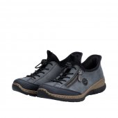 Rieker PantofI Dama N3267-14, albastru ,slip ins