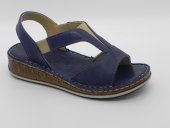 Sandale femei din piele,1337-blue,Ana Viotti